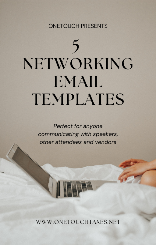 Networking email templates